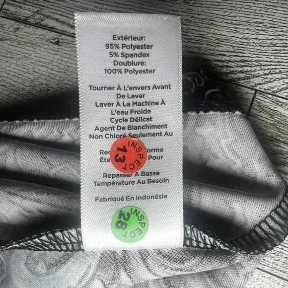 Talbots faux wrap orange brown houndstooth midi dress - Picture 10 of 11